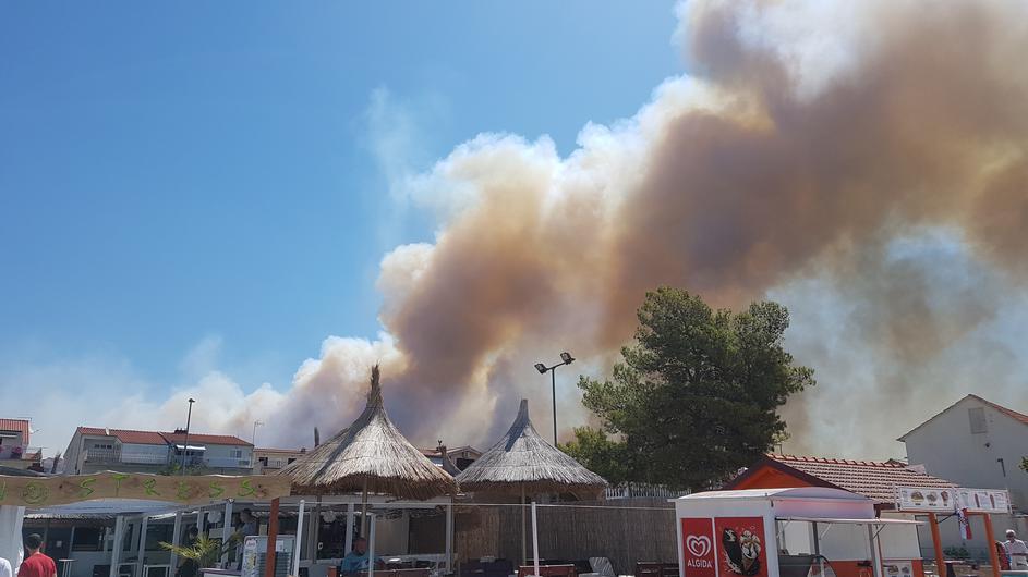 Požar pri Šibeniku