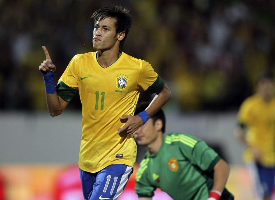 Neymar Brazilija Kitajska