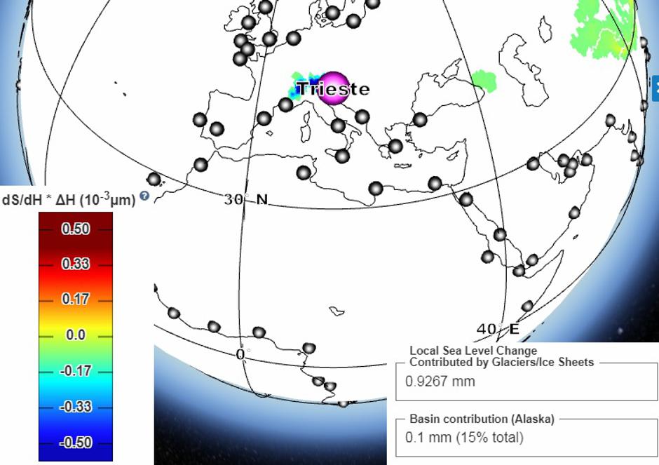 Prognoza za Trst | Avtor: Nasa