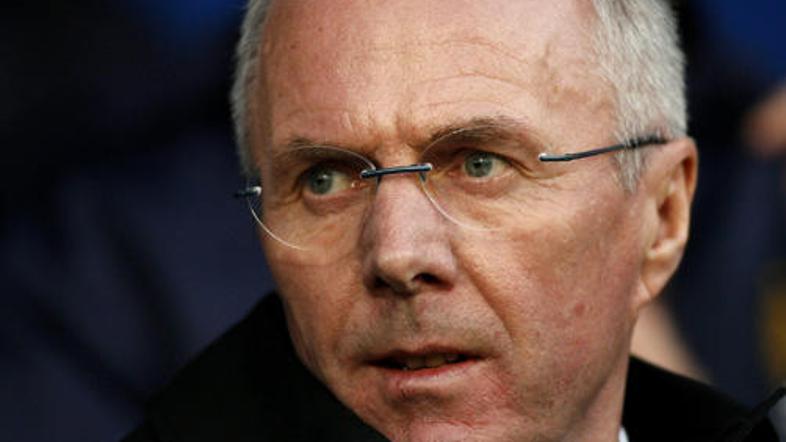 Sven Goran Eriksson je moral zapustiti klop Manchester Cityja.