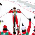 Petter Northug je za manj kot tri sekunde ugnal nemškega tekmeca.
