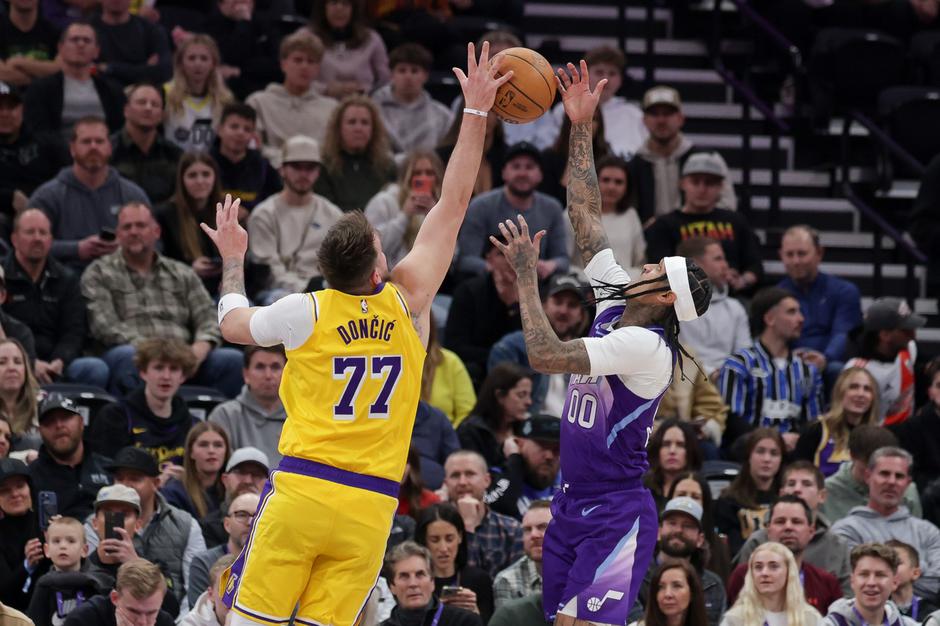 Luka Dončić vs Utah Jazz | Avtor: Profimedia