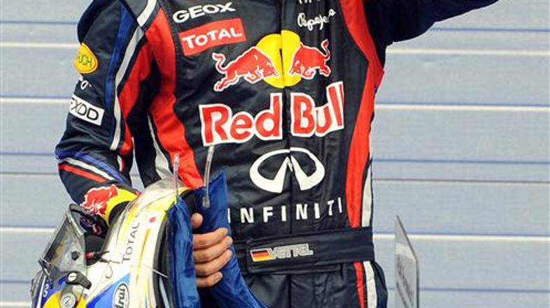razočarani sebastian vettel red bull