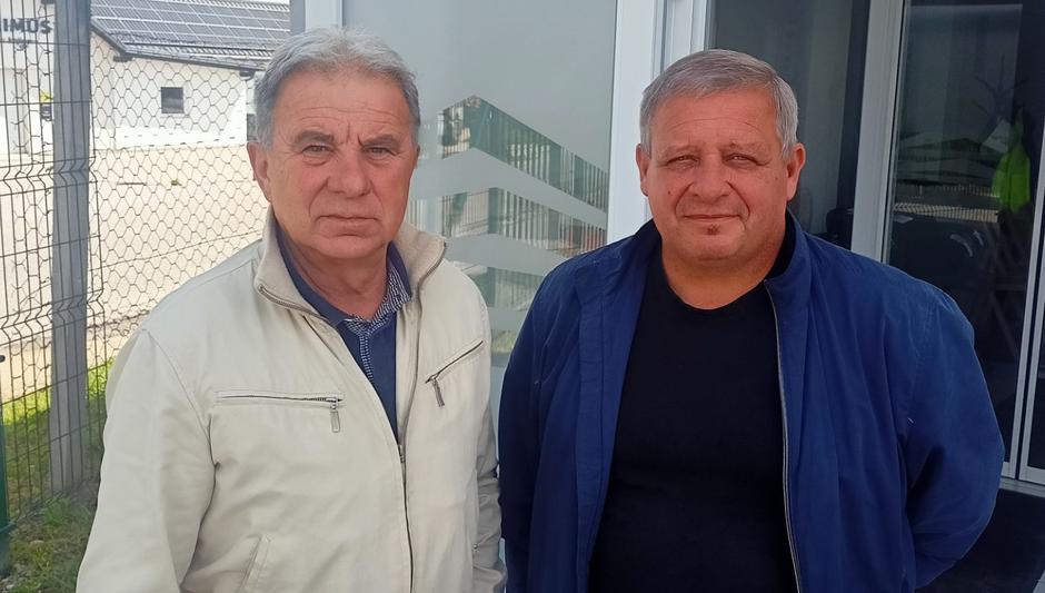 Fredi Žibert Slavko Bizjak | Avtor: D. M.