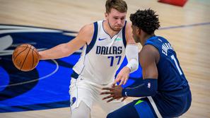 Luka Dončić in Anthony Edwards