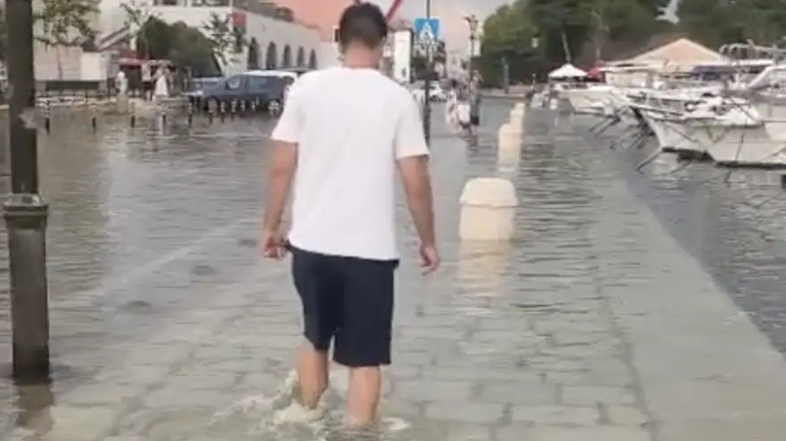 Stari Grad Hvar poplavljene ulice