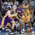 David West, Willie Green, Steve Blake in Shannon Brown