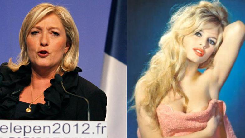 marine le pen bardot