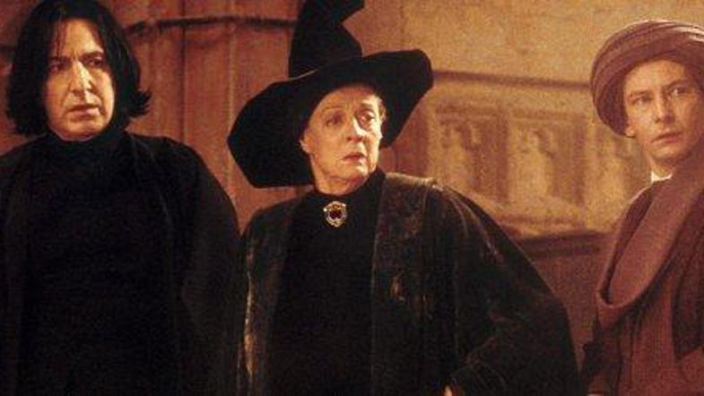 Ian je zaigral v prvem delu Harryja Potterja (desno).