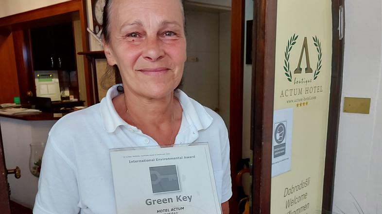 Tatjana Whyte, vodja in solastnica Hotela Actum v Kranju