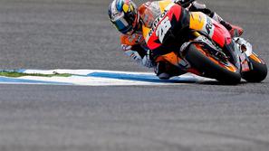 Pedrosa motoGP Honda Estoril Portugalska dirka motociklizem motor dirkač čelada