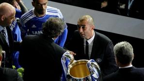 Di Matteo Platini pokal finale Liga prvakov Bayern München Chelsea Allianz Arena