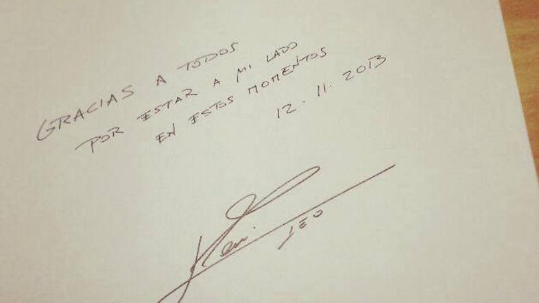 Messi pismo zahvala navijači navijačem poškodba