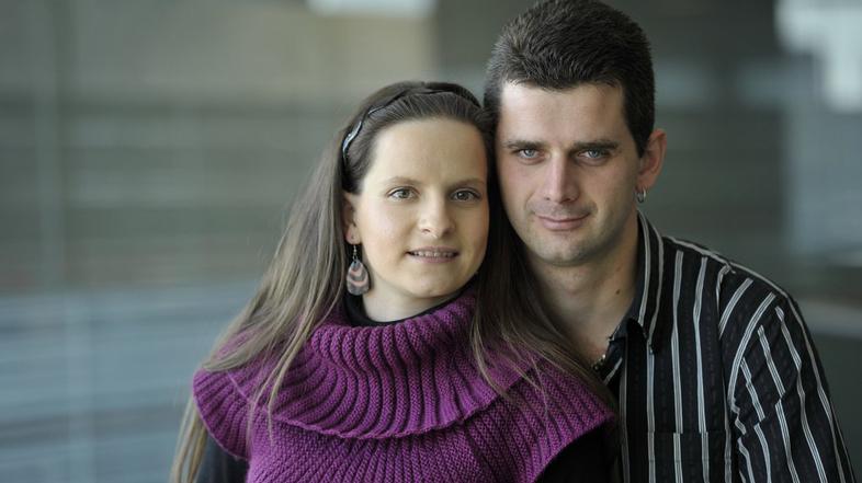 Mirna Peroša in Alan Ojo