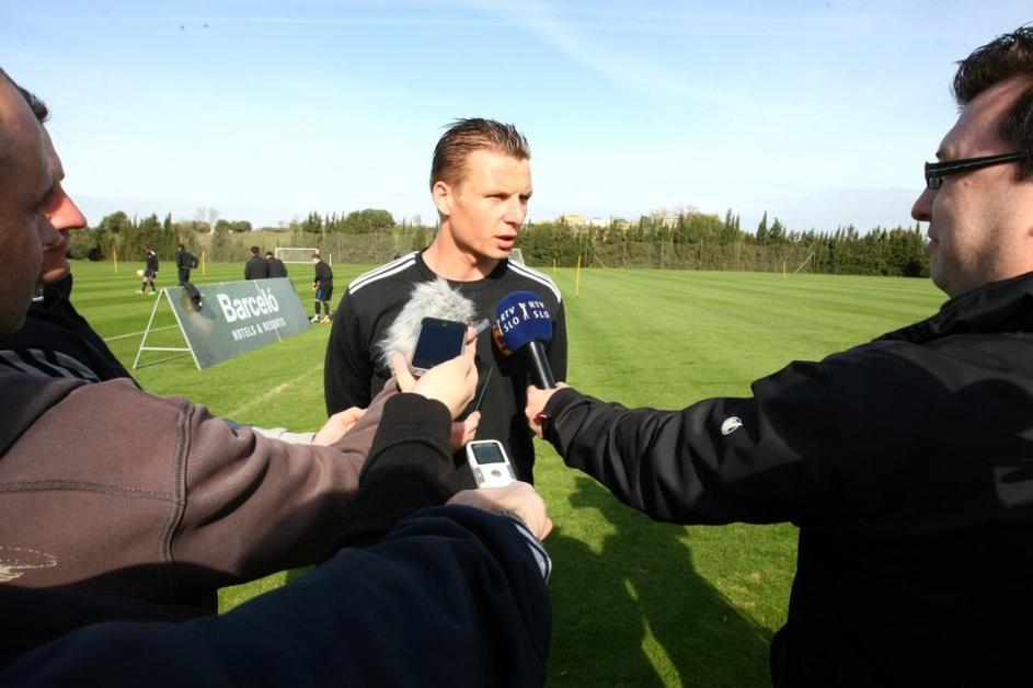 Vršič Jerez trening Evropska liga povratna tekma