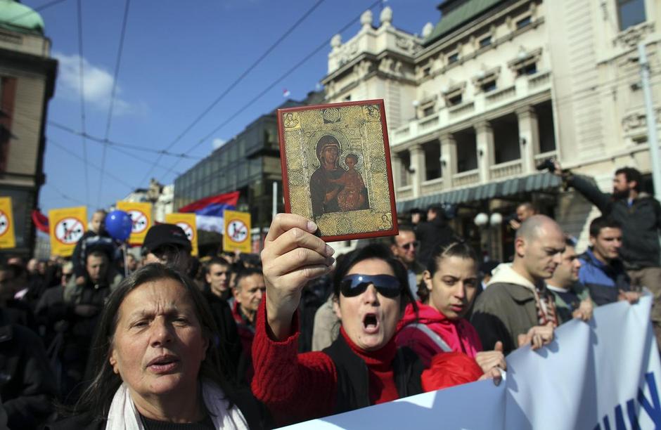 protest, Beograd, parada ponosa | Avtor: Žurnal24 main