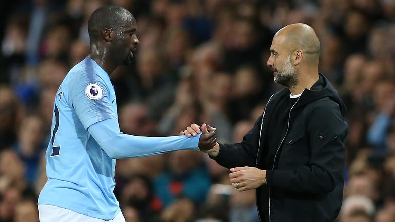 pep guardiola yaya toure