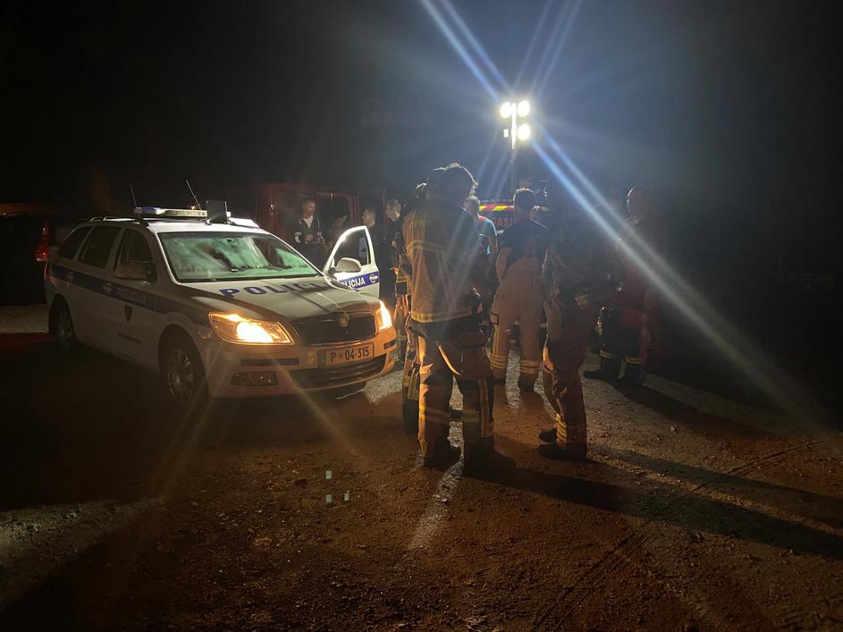 Iskalna akcija 13-letnika z Bleda, iskanje