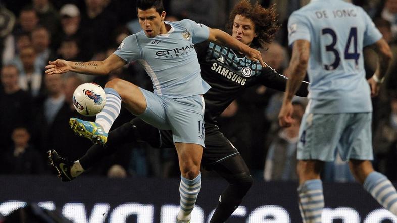 sergio aguero david luiz