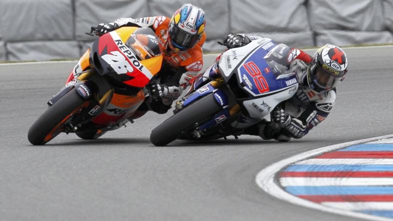 Dani Pedrosa Jorge Lorenzo Brno