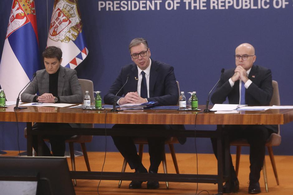 Vučić, Vučević, Brnabić | Avtor: Profimedia