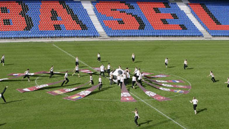 V Baslu že potekajo priprave na otvoritveno slovesnost.