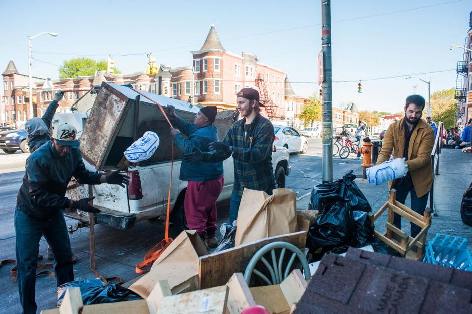 Baltimore pospravljanje | Avtor: EPA