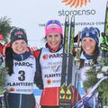Marit Björgen, Krista Pärmäkoski, Charlotte Kalla