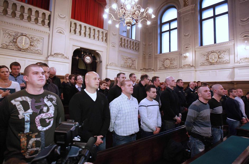 Slovenija 20.11.2012 sodisce, sojenje v zvezi Balkanski bojevnik, Dragan Tosic, 