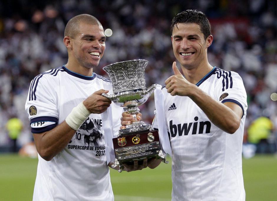 pepe cristiano ronaldo superpokal real madrid | Avtor: EPA