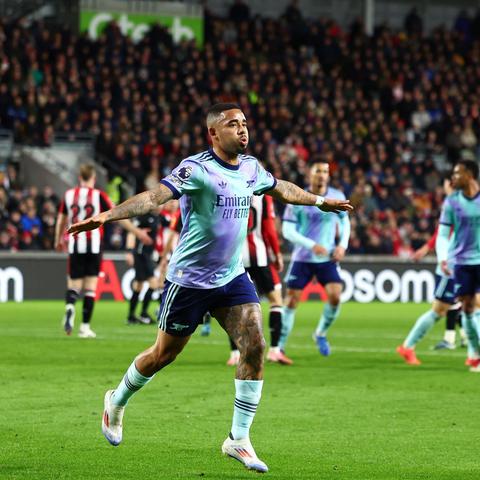 Gabriel Jesus Brentford Arsenal