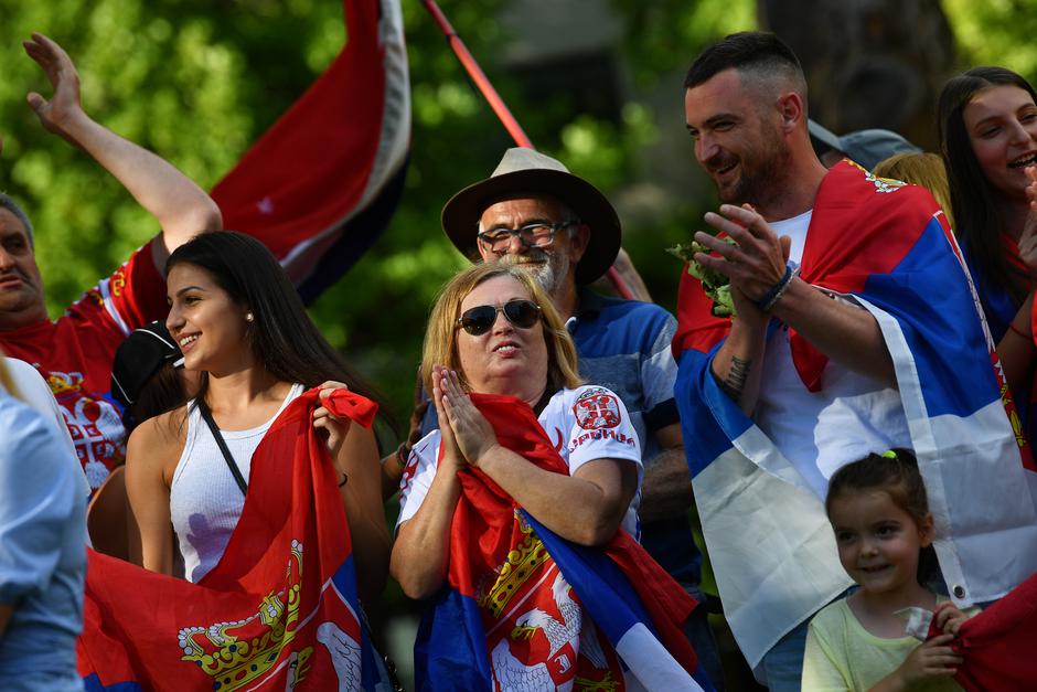 Protesti v Beogradu | Avtor: Epa