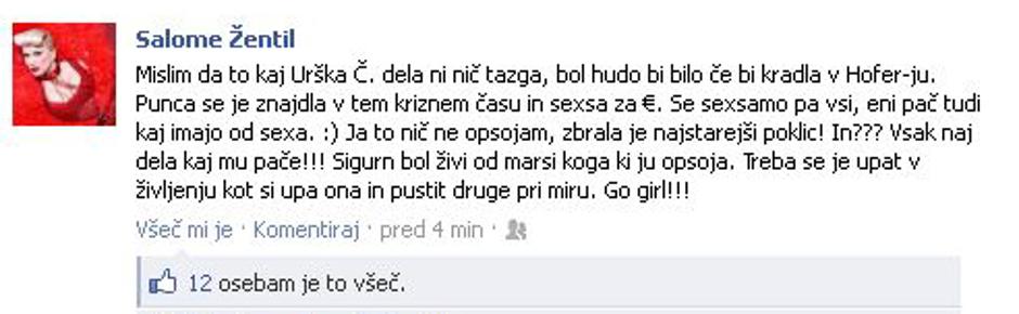 Salome | Avtor: Facebook