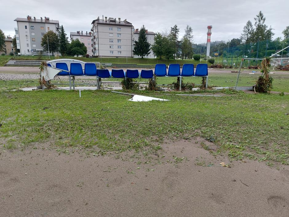 Medvode, poplave | Avtor: M. Ha.