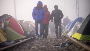 Begunci v Idomeni