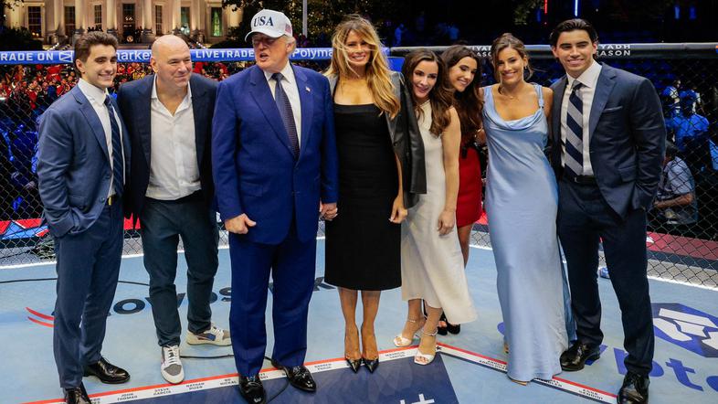 UFC boji na trati Bele hiše