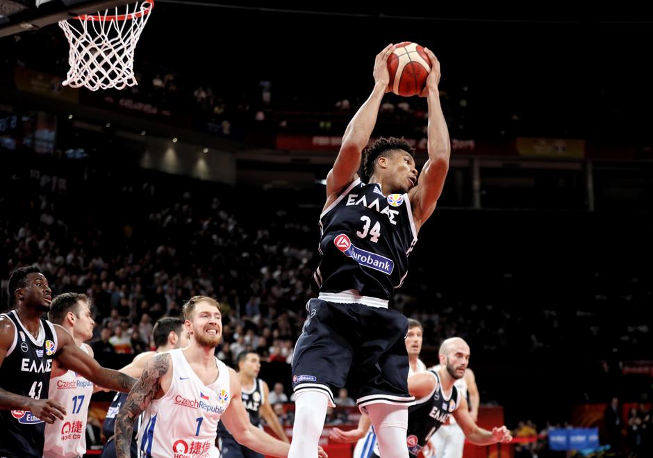 Giannis Antetokounmpo Grčija SP v košarki | Avtor: Epa