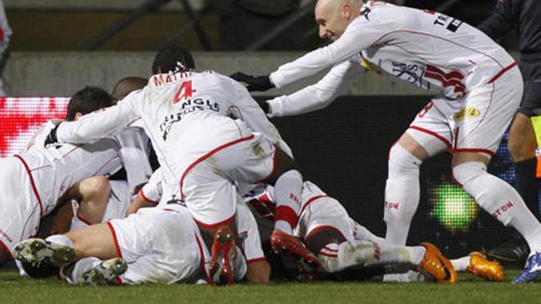 Takole so se vodstva proti Marseilleu veselili nogometaši Nancyja, ki pa niso vz