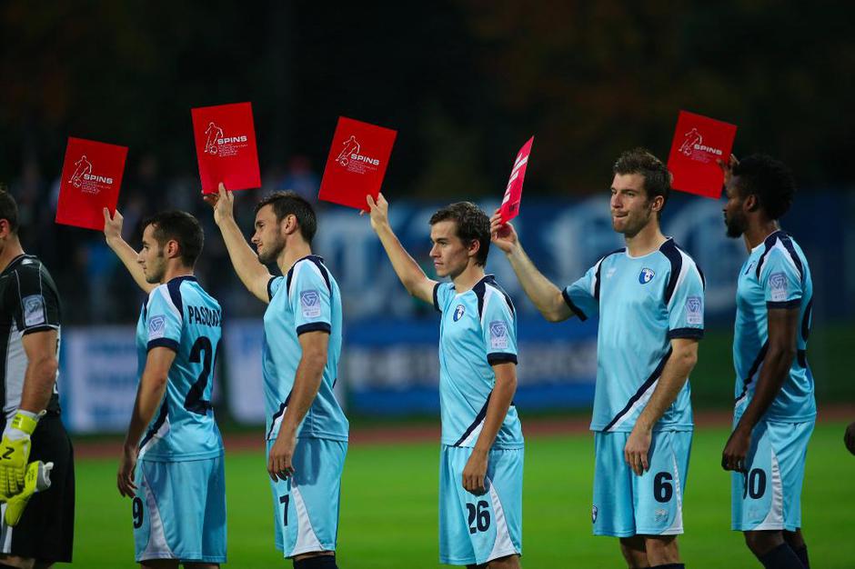 Gorica Maribor rdeči karton diskriminaciji in nasilju Prva liga TS | Avtor: Twitter PrvaLigaSi