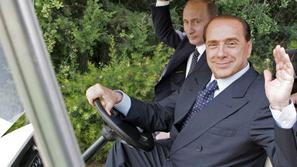 Silvio Berlusconi je najverjetneje navajen avtomobilov precej višjega standarda 