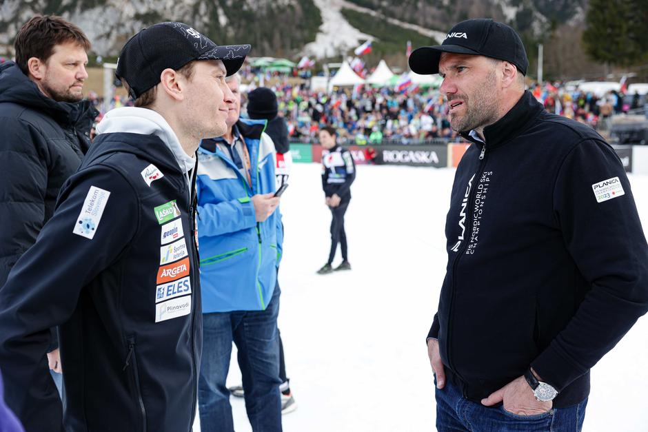 Planica 2024, Anže Lanišek, Uroš Zupan | Avtor: Saša Despot