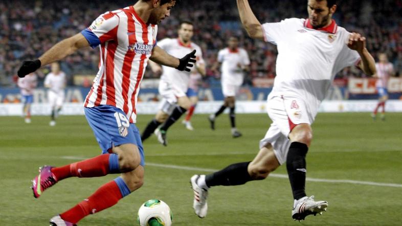 španski pokal copa del rey atletico sevilla diego costa emir spahić