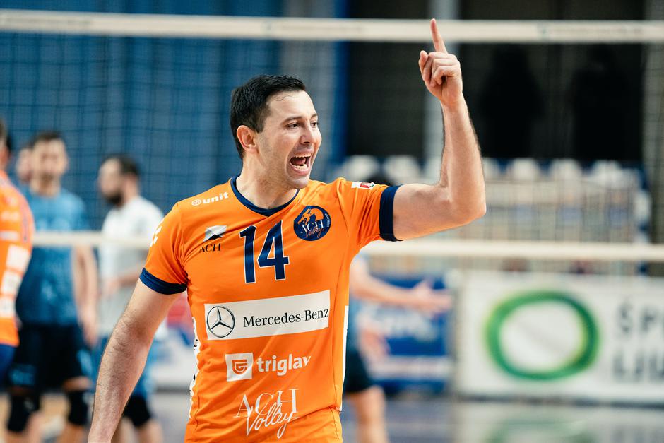 Nikola Gjorgiev ACH Volley | Avtor: Facebook
