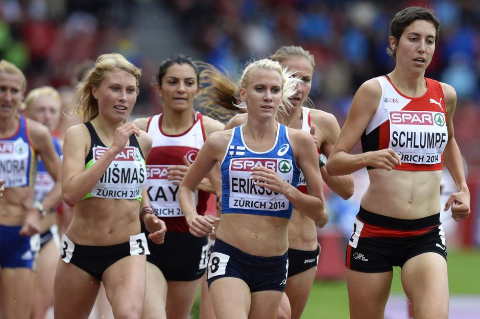 Maruša Mišmaš 3000 m zapreke EP v atletiki | Avtor: EPA