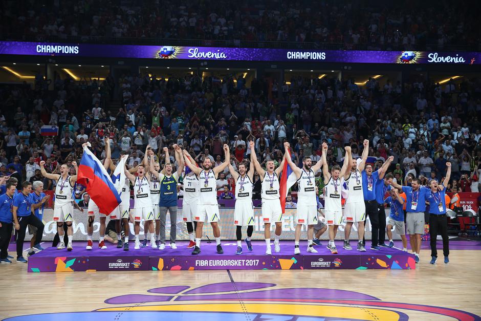 Finale Eurobasket, Slavje | Avtor: Epa