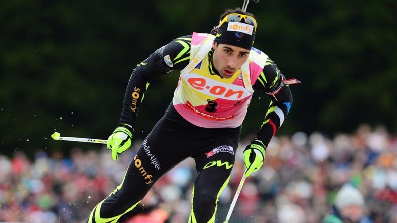 Fourcade Oberhof biatlon zasledovanje svetovni pokal