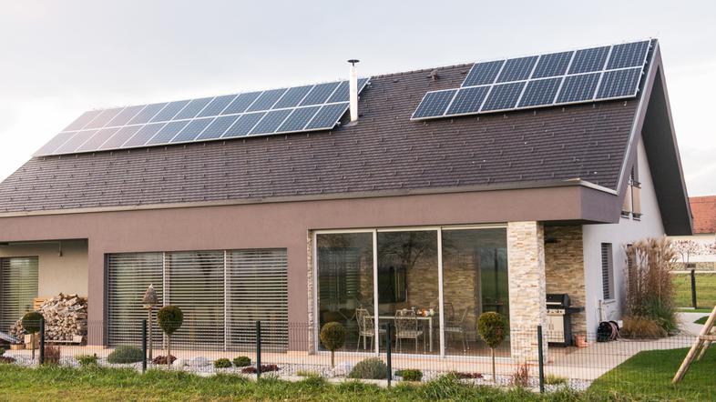 Sončna elektrarna na hiši