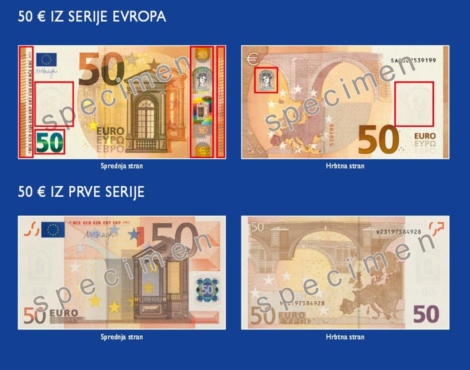Bankovec za 50 evrov | Avtor:  Evropska centralna banka