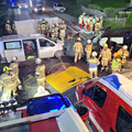 nesreča avstrija minibus