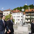 Glede začetka pogajanj o strateškem partnerstvu z Rusijo sta Barroso in Janša iz